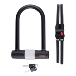 BLACK+DECKER U-lukk jalgrattale, 14 &times; 25 cm