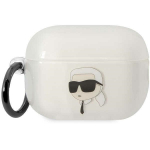 Karl Lagerfeld KLAP2HNIKTCT Airpods Pro 2 cover l&auml;bipaistev Ikonik Karl Lagerfeld