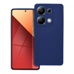 Mink&scaron;tas dėklas telefonui XIAOMI Redmi Note 13 Pro 4G tamsiai mėlynas