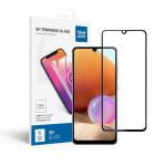 Apsauginis stiklas Blue Star - SAMSUNG A32 LTE pilnas pavir&scaron;ius (pilnas klijavimas su rėmeliu/mažas dydis) - juodas Apsauginis stiklas Blue Star
