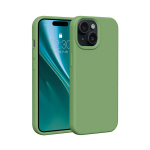 Etteri Silicone &uuml;mbris jaoks iPhone 15 6,1" light roheline