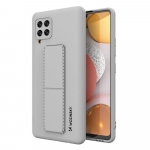 Wozinsky Kickstand Case silikoonist &uuml;mbris koos stendiga Samsung Galaxy A42 5G &uuml;mbris hall