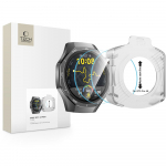 Tech-Protect Easy Set+ 2-pack karastatud klaas jaoks Huawei Watch GT 5 Pro 46 mm - l&auml;bipaistev