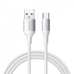 Joyroom S-A28 Flash Series 3A USB-A - USB-C Kaabel 1m - valge