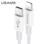 USAMS Kaabel USB-C to LIGHTNING PD FAST CHARGING 1,2M 20W LITHE SERIES lilla SJ566USB03 (US-SJ566)
