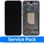 LCD ekraan &uuml;hilduv Samsung S711 S23 FE raamiga / Graphite / (Service Pack)