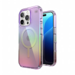 Speck Presidio2 Lux MagSafe &uuml;mbris seadmele iPhone 16 Pro, lilla ja l&auml;bipaistev