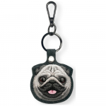Nimmy New Big Eyed Pet 2.0 suurte silmadega koera kujuline j&auml;lgimisseadme &uuml;mbris &ndash; must