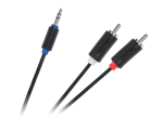 Cabletech Standard 3,5 mm jack&ndash;2 RCA kaabel, 10 m