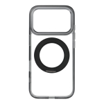 Case for iPhone 18 Pro / 17 Pro Frame Circle Stand compatible with MagSafe black