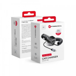 Car laadija Forcell F-Energy Carbon USB A QC3.0 PD 3A 38W with kaabel USB C CC50-1AC must