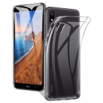 Dėklas telefonui itin plonas 0,5 mm Xiaomi Redmi 7A permatomas