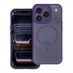 FULL MATTE MAG COVER &uuml;mbris compatible with MagSafe jaoks SAMSUNG S26 Edge purple
