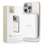 Tech-Protect LifeMag PB11 Powerbank MagSafe 10000mAh 15W USB-C port - valge + USB-C kaabel