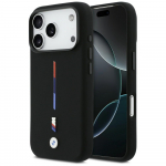 BMW M Silicon Tricolor Line MagSafe &Uuml;mbris jaoks iPhone 17 Pro - must