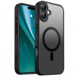 "Etteri Matt Mag" dėklas "iPhone 16 Plus" 6,7" juodas