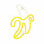Neon LED Light BANANA valge kollane Bat + USB FLNE10 Forever Light