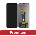 LCD ekranas suderinamas su Nokia C22 juodas OEM