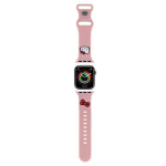 Hello Kitty Silicone Kitty Head rihm Apple Watch 42/44/45/49mm - roosa