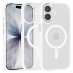 Liavec Cloudy &uuml;mbris metallist kaamera raamiga Iphone 17 jaoks valge (kaamera juhtnupp)