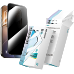Benks Air Shield Privacy karastatud klaas iPhone 18 Pro Max jaoks, must, 10 tk (C.M.LT.AP.00.F071)