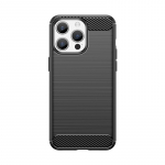 Flexible carbon pattern &uuml;mbris jaoks iPhone 15 Pro Max Carbon &Uuml;mbris - must