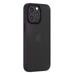 Comma &uuml;mbris Joy Elegant jaoks iPhone 15 Pro deep lilla