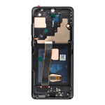 LCD Display jaoks SAMSUNG S20 Ultra must SOFT OLED with frame