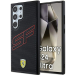 Ferrari Big SF Perforated &uuml;mbris jaoks Samsung Galaxy S24 Ultra - must