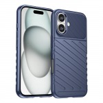 Thunder &Uuml;mbris jaoks iPhone 16 Silicone &Uuml;mbris - Sinine