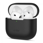 Tech-Protect Silicone &Uuml;mbris jaoks Apple AirPods 4 - Must