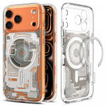 SPIGEN &uuml;mbris ULTRA HYBRID MAG compatible with MagSafe jaoks IPHONE 17 Pro Max zero one natural tutanium