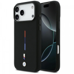 BMW M Silicon Tricolor Line MagSafe &Uuml;mbris jaoks iPhone 17 Pro Max - must