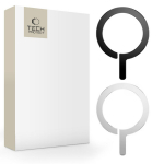 TECH-PROTECT METALRING MAGSAFE UNIVERSAL MAGNETIC RING 2-PACK JUODAS & SIDABRINIS
