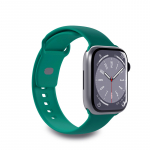 Puro ICON elastne rihm Apple Watch 44 / 45 / 46 / 49 mm kellale, suurused S/M ja M/L, Jade v&auml;rvitoonis