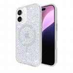 Case-Mate Twinkle MagSafe &uuml;mbris seadmele iPhone 16, Disco mustriga