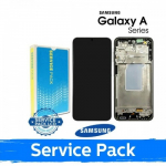 LCD ekraan &uuml;hilduv Samsung A266 A26 5G raamiga / valge / (Service Pack)