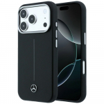Mercedes nahk Iconic Line MagSafe &uuml;mbris iPhone 17 Pro - must