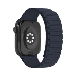 Mobilize silikoonist kellarihm - magnetiline - Apple 42/44/45/49mm - sinine