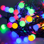 Rebel LED-j&otilde;ulutuled v&auml;listingimustesse, 10 m, RGB, vahetatavad valgusrežiimid