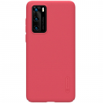 Nillkin Super Frosted Shield &Uuml;mbris jaoks Huawei P40 punane
