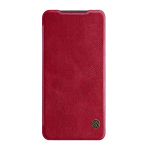 Nillkin Qin dėklas (m) telefonui Iphone 12 Mini raudonas