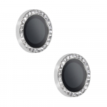 Apsauginis stiklas HARD DIAMOND kamerai (OBJEKTYVAS) Iphone 17 sidabrinis (2 vnt. objektyvams)