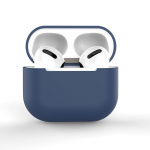 AirPods 2 / AirPods 1 silikoonist pehme &uuml;mbris k&otilde;rvaklappidele sinine (&uuml;mbris C)