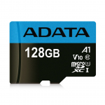Memory card ADATA microSD 128GB (UHS-I Class 10) + SD adapter