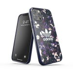 Adidas OR SnapCase graafiline &uuml;mbris iPhone 12 Pro / iPhone 12 jaoks - lilla