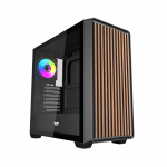 Darkflash DS900WD ATX arvutikorpus (must) + 4 ventilaatorit