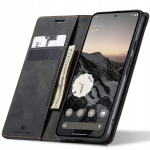 Spacecase Dėklas Wallet Google Pixel 9/9 Pro juodas