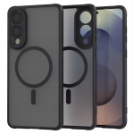 Spacecase Hybrid Mag dėklas Galaxy S25 Edge juodas