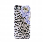 Puro Glam Sweet Leopard Leo Peonies &uuml;mbris seadmele iPhone SE (2020) / 8 / 7 / 6s